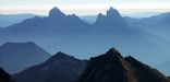 Sea of peaks from the Pickets